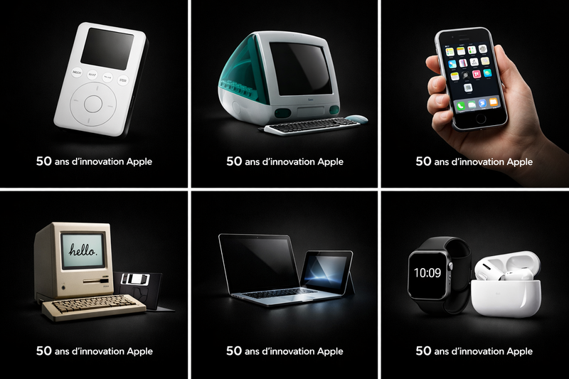 Apple a 50 ans : l’histoire d’une entreprise qui a changé le monde ! Avec des choix surprenants...